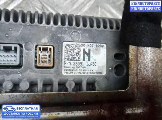 Дисплей бортового компьютера на Infiniti JX/QX60 (L50)