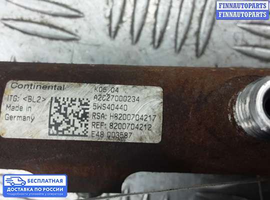 Рампа (рейка) топливная на Nissan Qashqai I (J10)