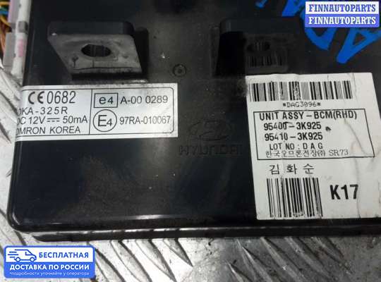 Блок предохранителей на Hyundai Sonata V (NF)