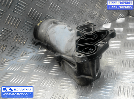 Корпус масляного фильтра на Peugeot 207