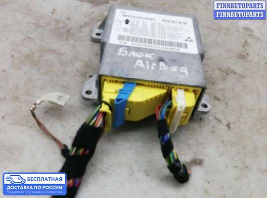 ЭБУ AIRBAG (электронный блок управления подушками безопасности) на Mercedes-Benz C (W204)