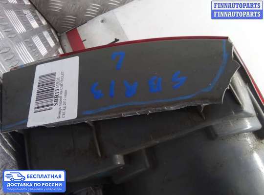 Фонарь задний на Chevrolet Cruze I (J300)