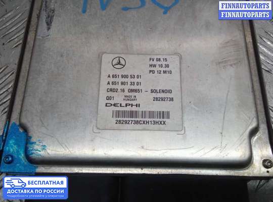 ЭБУ ДВС (блок управления двигателем) на Mercedes-Benz GLK (X204)