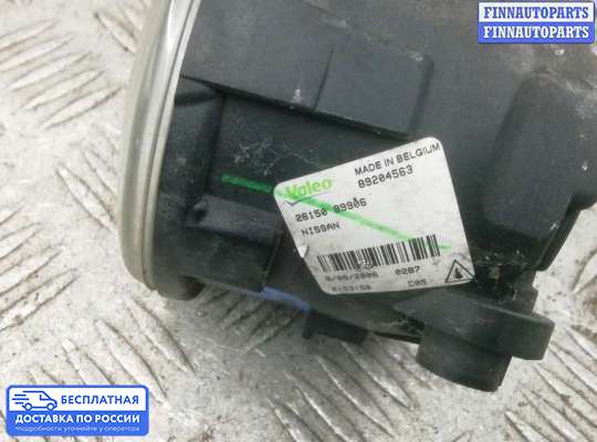 Фара противотуманная (ПТФ) на Nissan Note (E11)