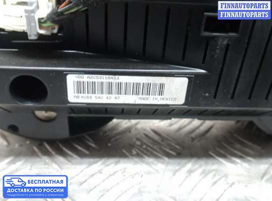Щиток приборов на Mercedes-Benz ML (W164)