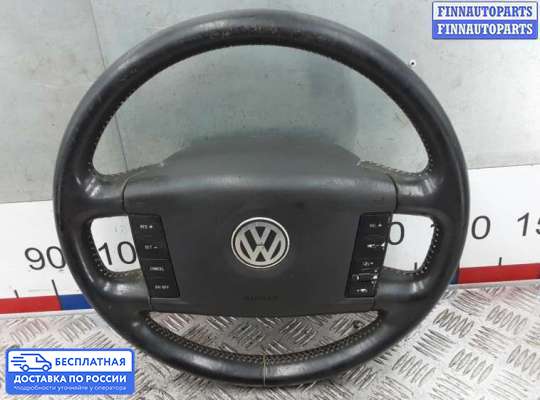 Подушка безопасности водителя (AirBag) на Volkswagen Touareg I (7L)