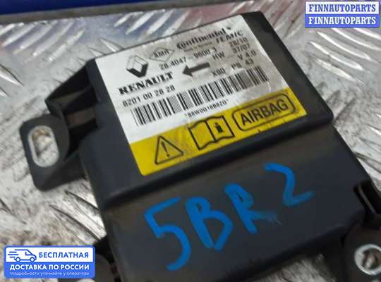 ЭБУ AIRBAG (электронный блок управления подушками безопасности) на Renault Sandero I