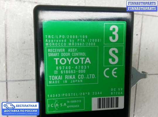 ЭБУ ДВС (блок управления двигателем) на Toyota Prius III
