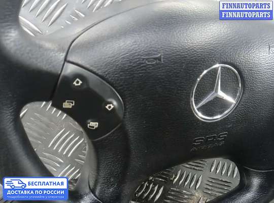 Подушка безопасности водителя (AirBag) на Mercedes-Benz C (W203)