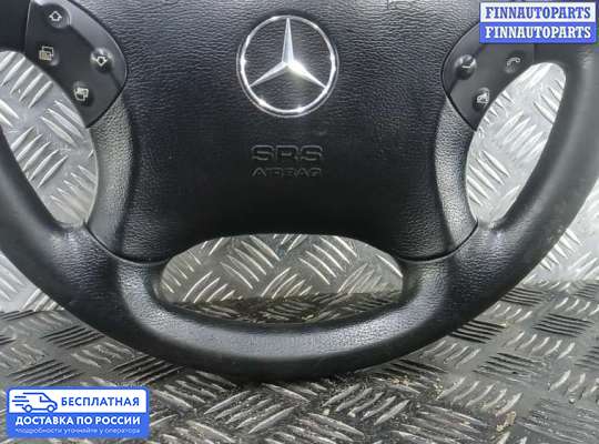 Подушка безопасности водителя (AirBag) на Mercedes-Benz C (W203)