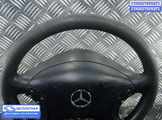 Подушка безопасности водителя (AirBag) на Mercedes-Benz C (W203)