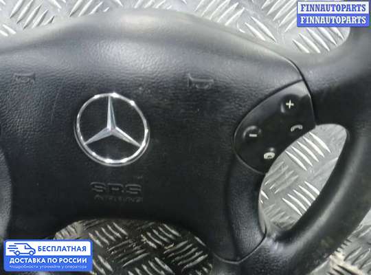 Подушка безопасности водителя (AirBag) на Mercedes-Benz C (W203)