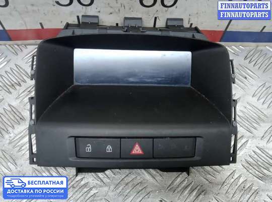 Дисплей бортового компьютера на Opel Astra J