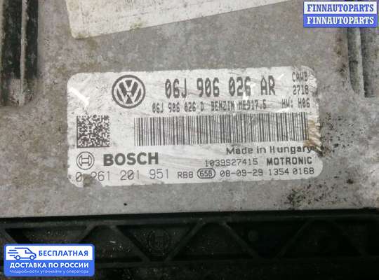 ЭБУ ДВС (блок управления двигателем) на Volkswagen Scirocco III (137)