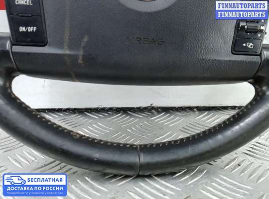 Подушка безопасности водителя (AirBag) на Volkswagen Touareg I (7L)