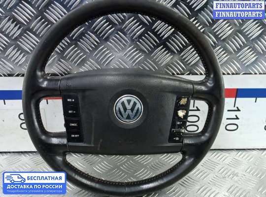 Подушка безопасности водителя (AirBag) на Volkswagen Touareg I (7L)