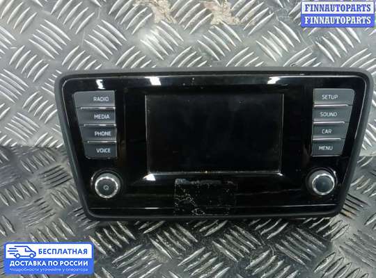 Дисплей бортового компьютера на Skoda Octavia (5E, A7)