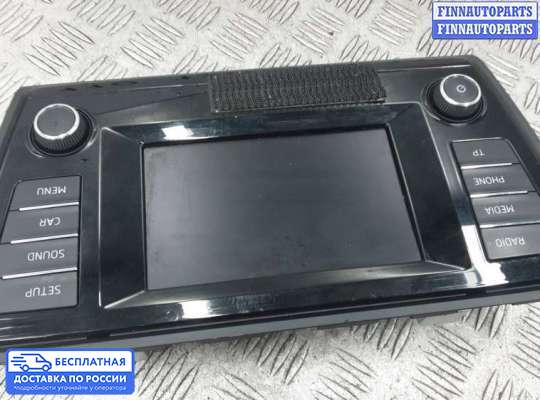 Дисплей бортового компьютера на Skoda Octavia (5E, A7)