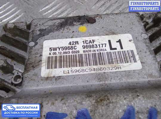 ЭБУ ДВС (блок управления двигателем) на Chevrolet Aveo I (T200/T250)