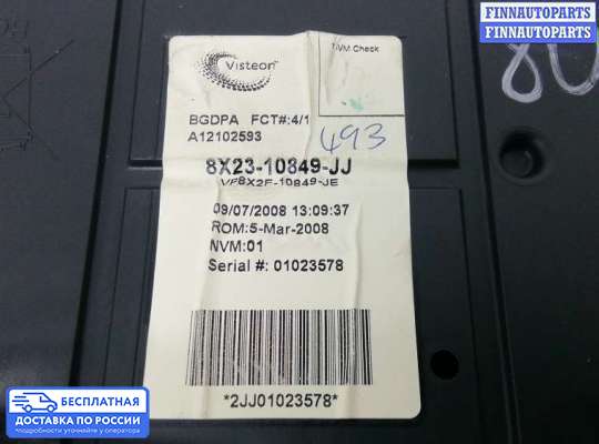 Щиток приборов на Jaguar XF I (X250)