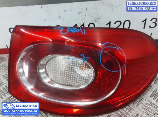 Фонарь задний на Volkswagen Tiguan I (5N)