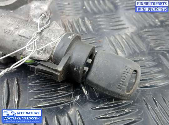 Замок зажигания с ключом на Skoda Superb I (3U)