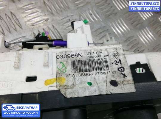 Блок управления печкой на Renault Modus