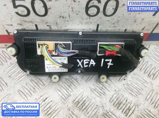 Блок управления печкой на Skoda Superb II (3T)