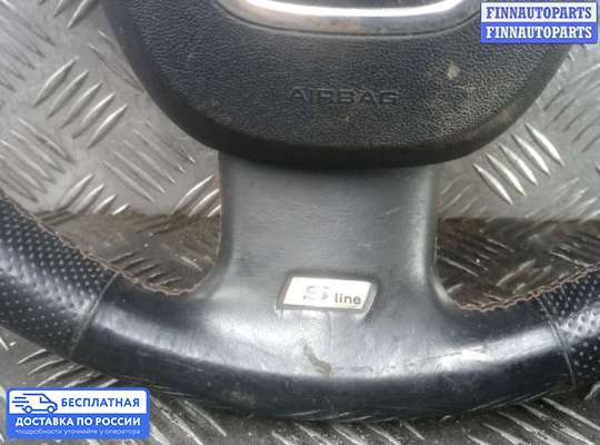 Подушка безопасности водителя (AirBag) на Audi Q7 (4L)