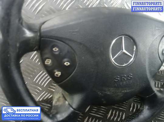Подушка безопасности водителя (AirBag) на Mercedes-Benz E (W211)