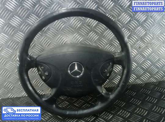 Подушка безопасности водителя (AirBag) на Mercedes-Benz E (W211)