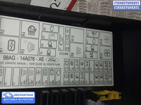 Блок предохранителей на Ford Focus I