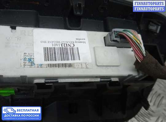 Дисплей бортового компьютера на Renault Megane III