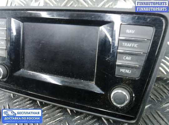 Дисплей бортового компьютера на Skoda Octavia (5E, A7)