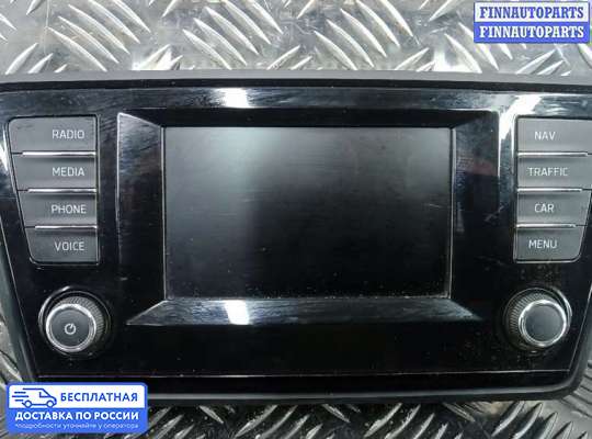 Дисплей бортового компьютера на Skoda Octavia (5E, A7)