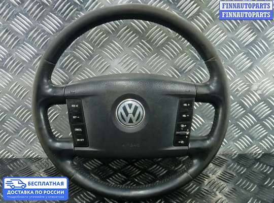 Подушка безопасности водителя (AirBag) на Volkswagen Touareg I (7L)