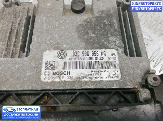 ЭБУ ДВС (блок управления двигателем) на SEAT Leon II (1P)