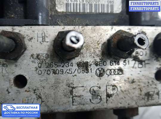 Блок ABS на Audi A4 (8E/8H, B7)