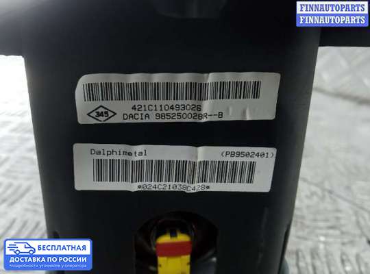 Подушка безопасности пассажира (AirBag) на Renault Duster