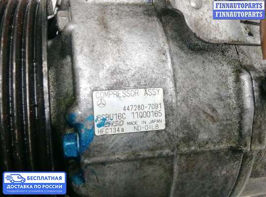 Компрессор кондиционера на Mercedes-Benz CLA (C117)