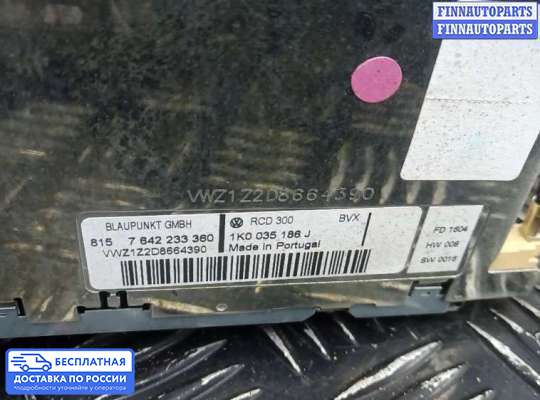 Магнитола на Volkswagen Golf V (1K)