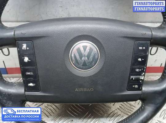 Подушка безопасности водителя (AirBag) на Volkswagen Touareg I (7L)