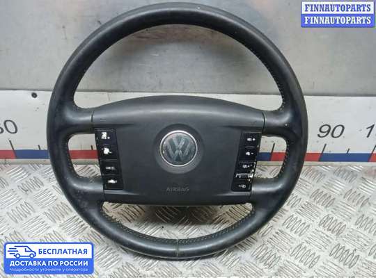 Подушка безопасности водителя (AirBag) на Volkswagen Touareg I (7L)