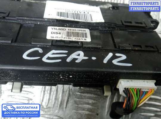 Дисплей бортового компьютера на Kia Venga