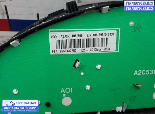 Щиток приборов на Peugeot 407