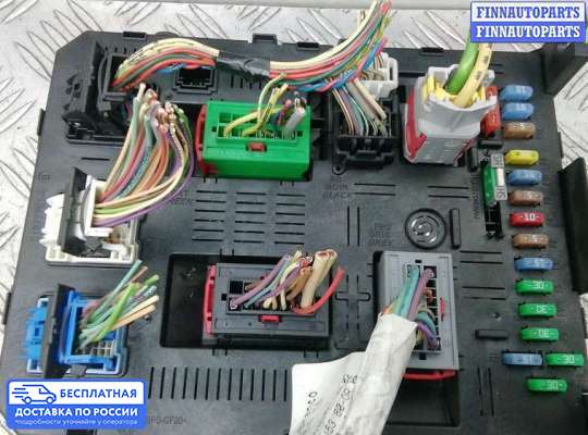 ЭБУ салона (Блок комфорта) на Peugeot 307