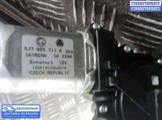 Моторчик дворников (стеклоочистителя) на Skoda Yeti (5L)