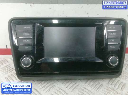 Дисплей бортового компьютера на Skoda Octavia (5E, A7)