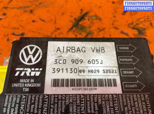 ЭБУ AIRBAG (электронный блок управления подушками безопасности) на Volkswagen Passat B6 (3C)