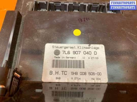 Блок управления печкой на Volkswagen Touareg I (7L)